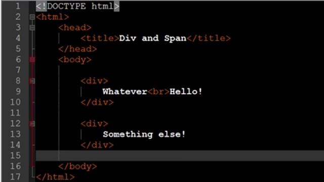 Intro to Web Development - 11 - Div and Span смотреть онлайн