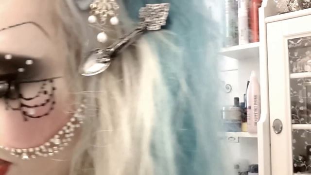 Goth make up tutorial: Black filigree/Chandelier make up смотреть онлайн