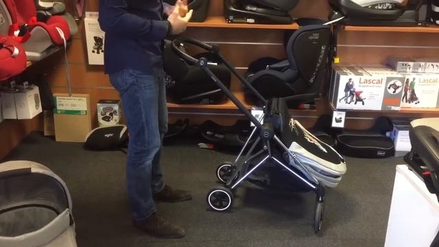 Présentation poussette Cybex Mios Koi Crystallized avec sa nacelle смотреть онлайн