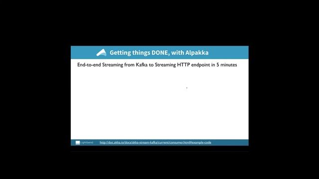 Build Real-Time Streaming ETL Pipelines with Akka Streams, Alpakka and Apache Kafka смотреть онлайн