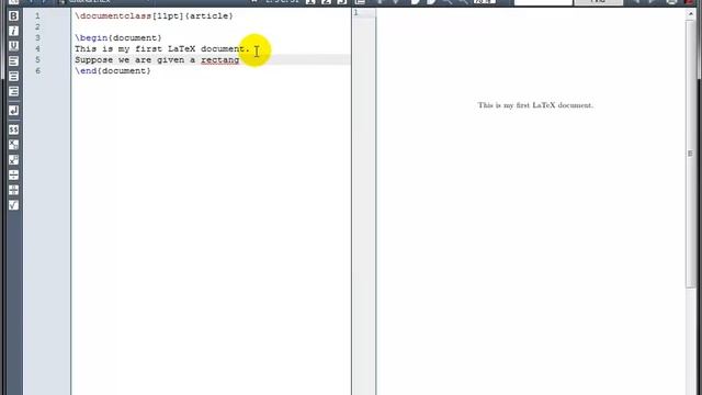 LaTeX Tutorial 1 - Creating a LaTeX Document смотреть онлайн