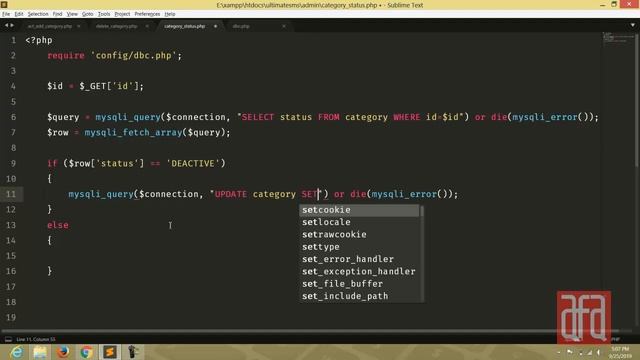 Episode 6- Basic PHP - Status Updating in mysql table смотреть онлайн