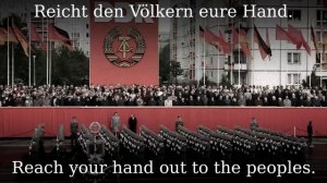 AUFERSTANDEN AUS RUINEN [ANTHEM OF THE GDR][+ENGLISH TRANSLATION]
