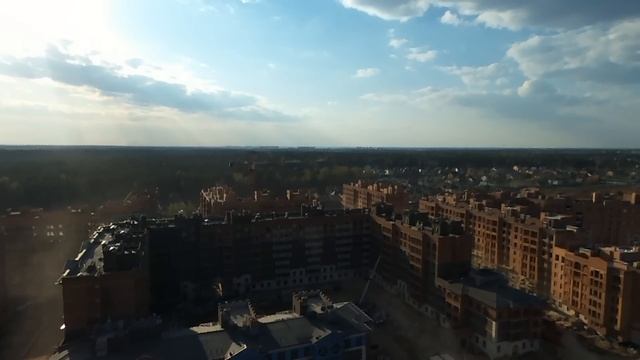 opaliha-o3.com полёт над стройкой вечером 30.04.16 Опалиха О3 смотреть онлайн