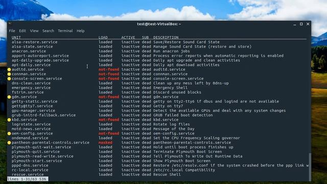 How to list services - Ubuntu смотреть онлайн