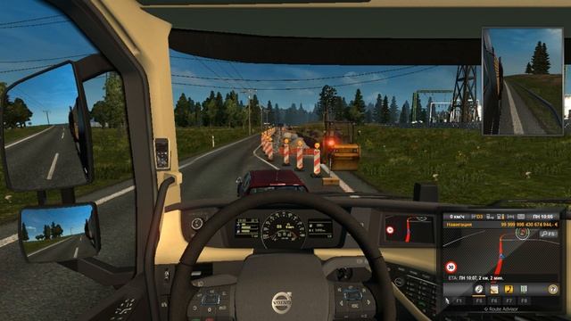 Euro Truck Simulator 2 (v.1.24)-Карта Российские просторы смотреть онлайн
