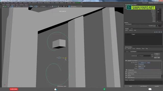Gate 3D Modeling Tutorial in Autodesk Maya 2017 | 3D for Beginners | Study Room Series # 35 смотреть онлайн