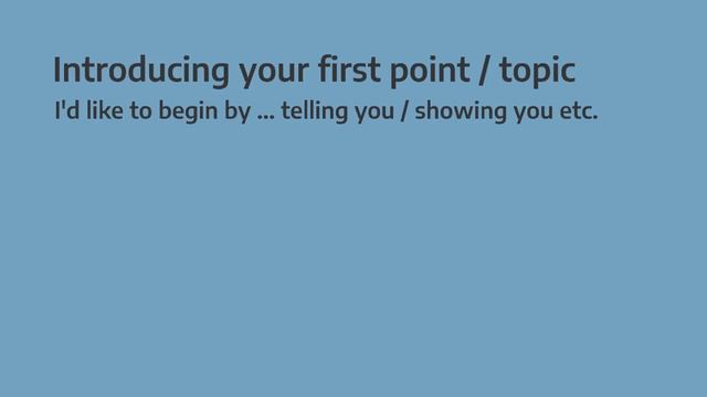 40 Phrases For Presenting In English - Business English