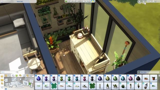 MODERN LAKE FARMHOUSE ~ Curb Appeal Recreation: Sims 4 Speed Build (no CC) смотреть онлайн