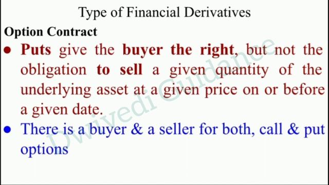 Types of Derivatives,Types of Financial Derivatives, Option, Swap, financial derivatives in hindi смотреть онлайн