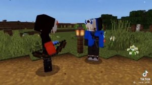 Алый демон и Синий демон.