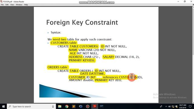 SQL Foreign key in hindi | Foreign key constraint in hindi | Foreign key Constraint смотреть онлайн