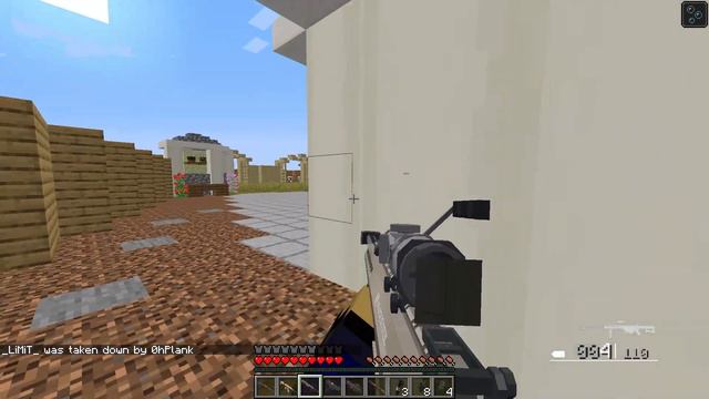 Minecraft PvP but it's CALL OF DUTY (Minecraft Gun Mod PvP) смотреть онлайн