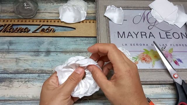 flores de tela hermosas peonias de tela|flores de tela paso a pasó |@mayraleon4265 смотреть онлайн