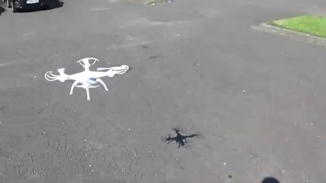 Syma X5SC Explorers II Drone Test Flight смотреть онлайн