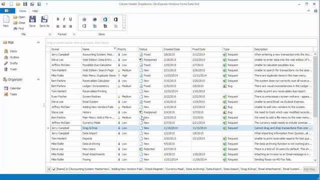 WinForms Grid: Column Filter Dropdowns смотреть онлайн