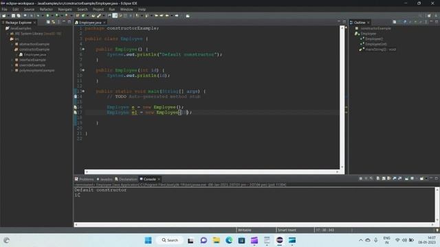 Java tutorial for beginners || Constructor in Java || Parameterized & Non-Parameterized Constructor смотреть онлайн