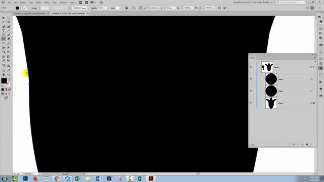 Illustrator - Fixing Uneven Symmetrical Compound Paths смотреть онлайн