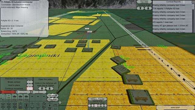 Maneuver Warfare: Panzergrenadier Battle Group Grand Campaign 39-45 Gameplay смотреть онлайн