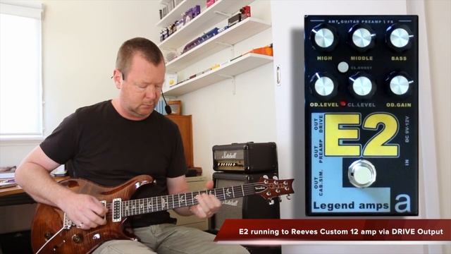 AMT Electronics : E2 Legend amps Preamp & FX Pedal смотреть онлайн