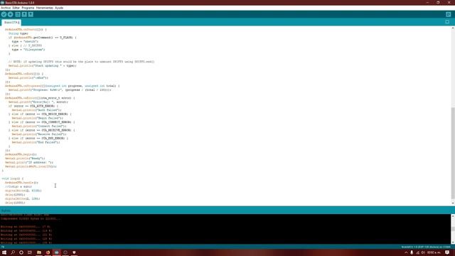 Carga de scripts empleando OTA | ESP8266 смотреть онлайн