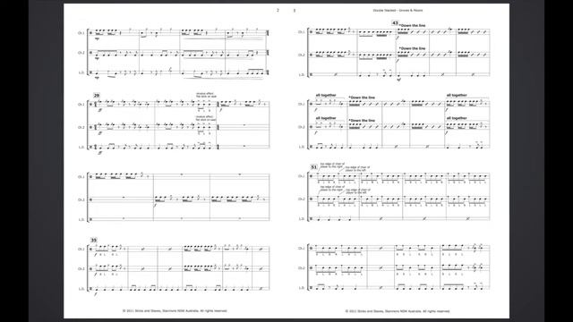 Double Stacked - a piece for plastic chairs смотреть онлайн