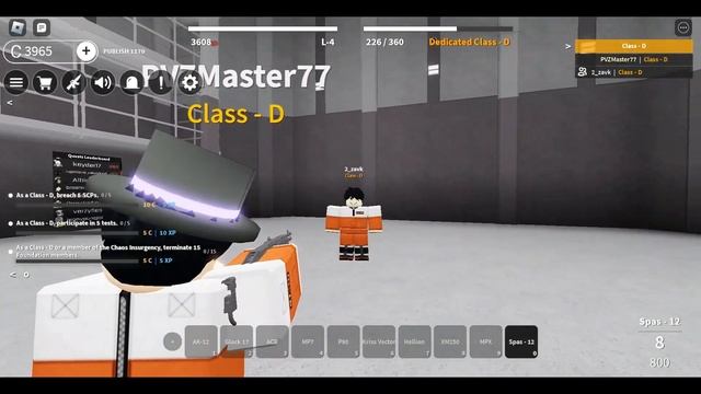 (Roblox) SCP: Roleplay All Guns Review смотреть онлайн