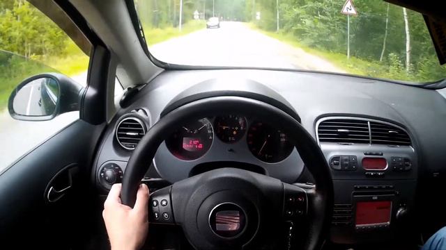 SEAT ALTEA 2.0 MT 160 HP! Dynamic Drive! My NEW CAR. смотреть онлайн