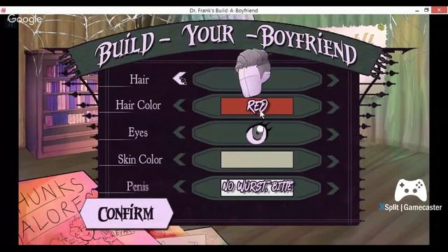 Dr.Franks How to build a boyfriend - livestream OWO смотреть онлайн