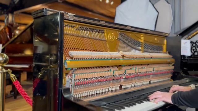 Yamaha U1 Black Well Used Acoustic Upright Piano IT STILL HAS SOUL | Sherwood Phoenix смотреть онлайн