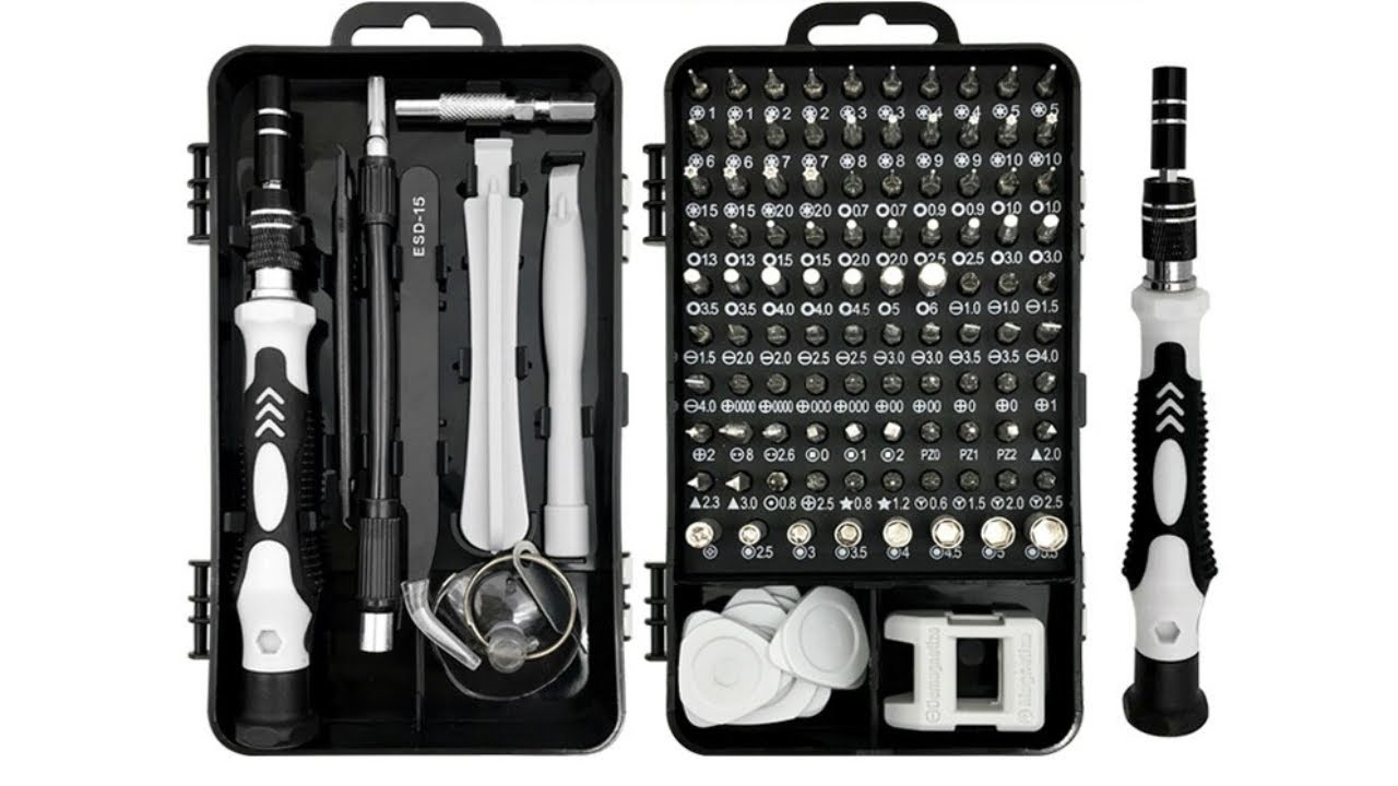 Набор отверток 115 Bit с AliExpress || Обзор || Набор отверток для ПК и мобильного телефона смотреть онлайн