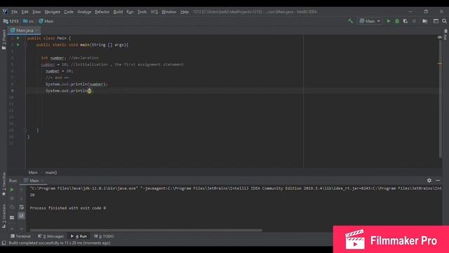 Basic Introduction to Java Assignment Statements смотреть онлайн