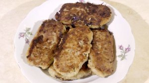 Котлеты и суп из карася.