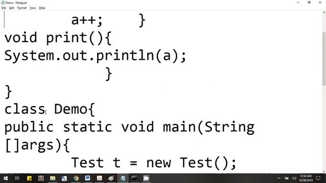16 Static Keyword in java смотреть онлайн