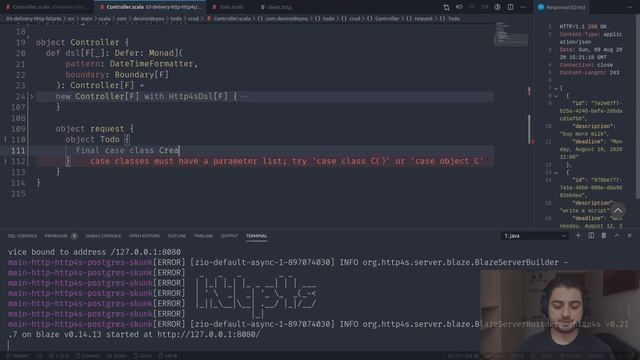 Tagless Final - Part 12 - delivery-http-http4s (The Big Rewrite) смотреть онлайн
