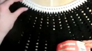 0. Как связать накидку на плечи, образец, материалы