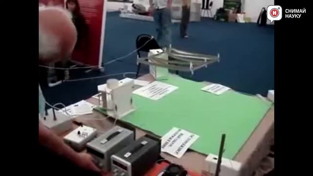 Управляемый полёт платформы на эффекте Брауна смотреть онлайн