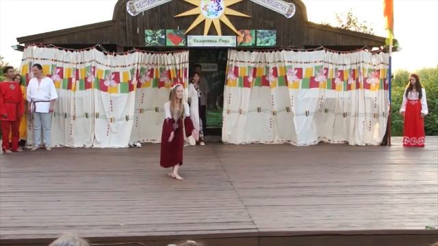 Славянская одежда! Живая одежда! Ведруссия. смотреть онлайн