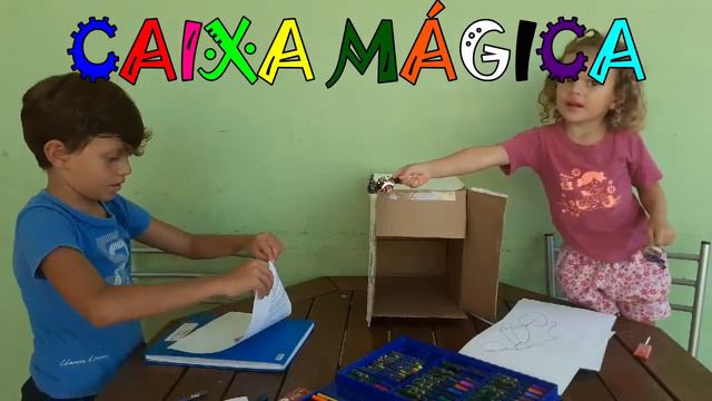 Davi Ramos e Ester Ramos em Caixa Magica смотреть онлайн
