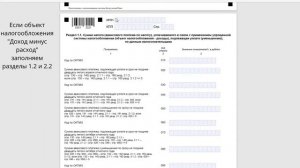 Как заполнить декларацию УСН объект "доходы минус расходы" (нулевую)