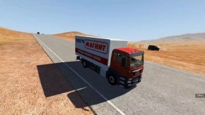 КОЛЛЕКТОРЫ ХОТЕЛИ ЗАБРАТЬ ГРУЗ, НО ДАЛЬНОБОЩИК ПОШЁЛ НА ТАРАН | BeamNG.drive