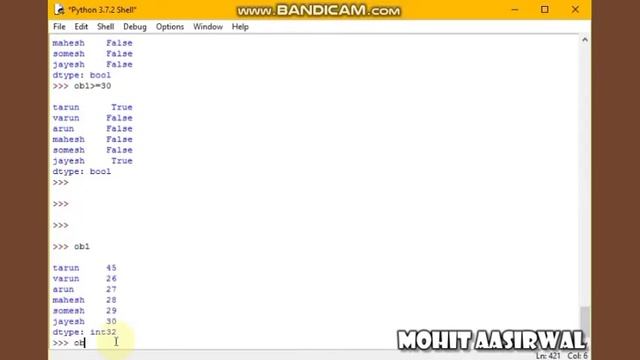 REMAINING SERIES FUNCTIONS IN ONE VIDEO|VIDEO 5|CLASS 12 PYTHON IP|PANDAS-1|TECHY MOHIT IP смотреть онлайн