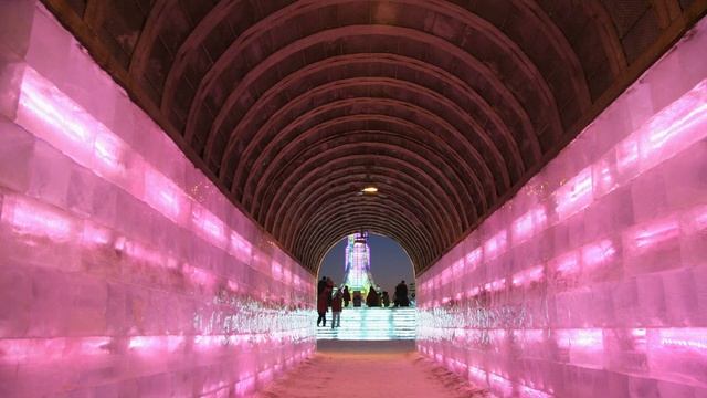 Harbin Ice and Snow Sculpture Festival #china #harbin смотреть онлайн