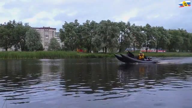 Надувные мотосани «Катана» проверка на воде смотреть онлайн