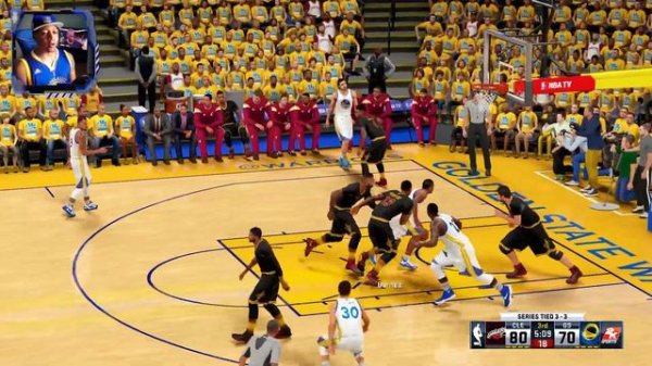 Golden State Warriors vs Cleveland Cavaliers Game 7 NBA Finals NBA 2K16 Prediction