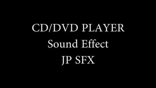 CD / DVD Player - Sound Effects - Loading sounds смотреть онлайн