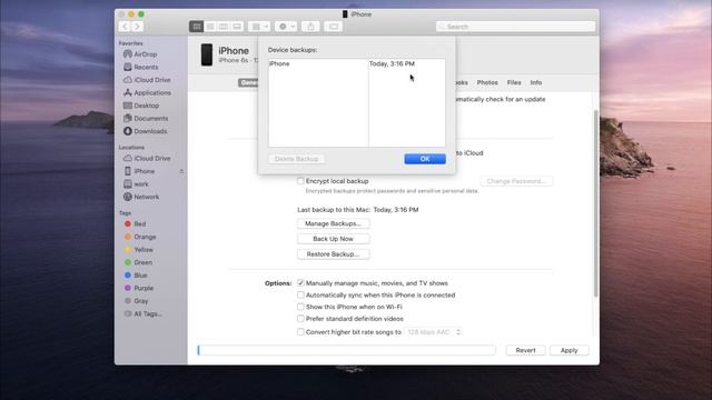 How to Backup & Restore iPhone using Finder on Mac, No iTunes! смотреть онлайн
