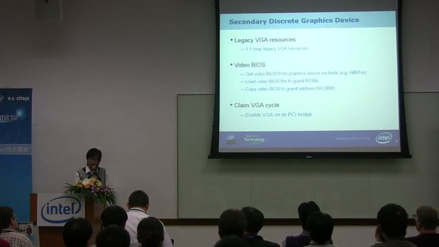 Xen Summit 2009 - Ben Lin & Weidong Han: Graphics Passthru with VTd 2/3 смотреть онлайн