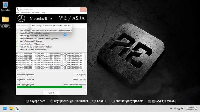MERCEDES-BENZ WIS ASRA NET 2020.10 | INSTALLATION