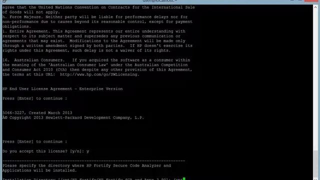 HP Fortify CloudScan Installation Video смотреть онлайн